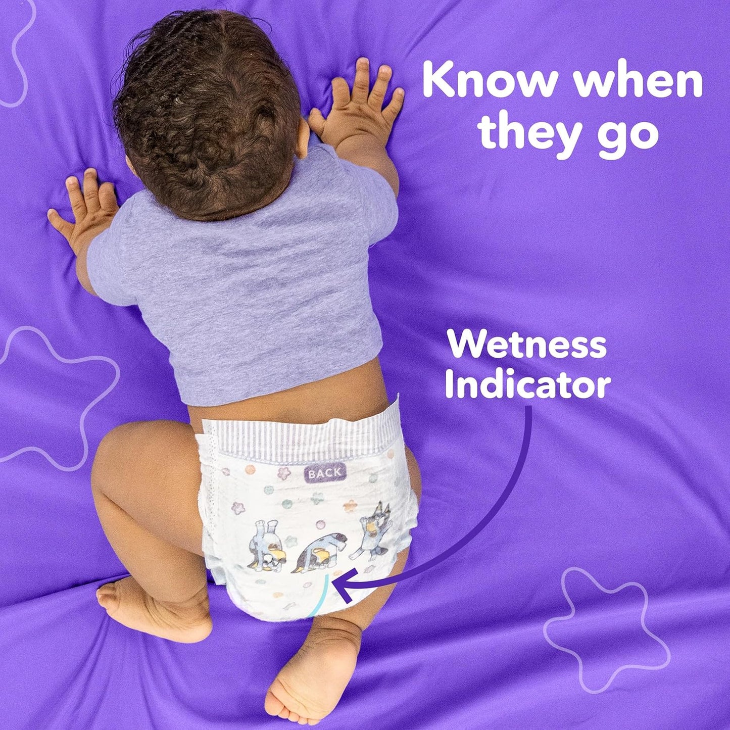 Luvs Diapers - Size 2, 104 Count, Bluey Platinum Protection Baby Diaper