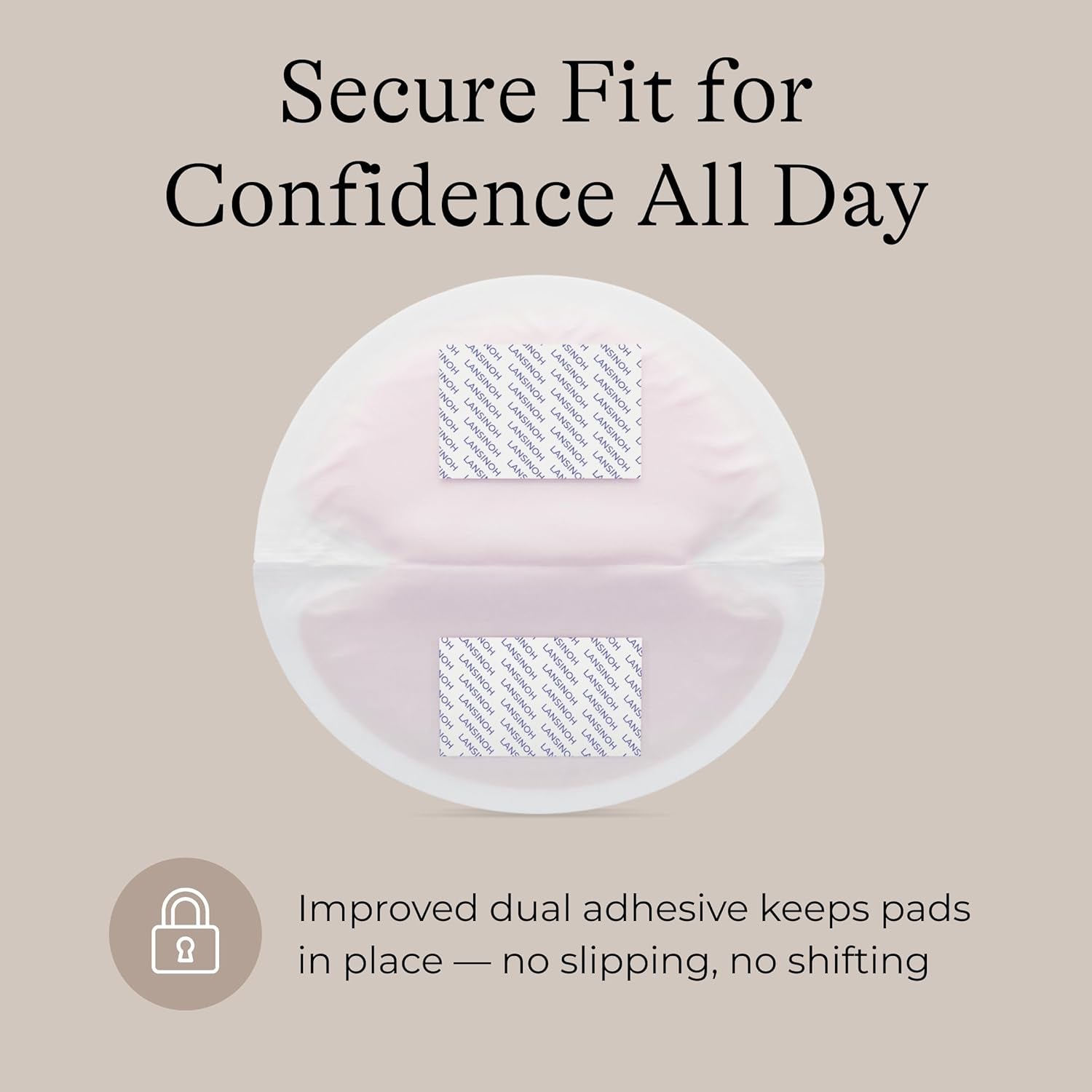 Lansinoh Stay Dry Disposable Nursing Pads, Soft and Super Absorbent Breast Pads, Breastfeeding Essentials for Moms, 36 Count