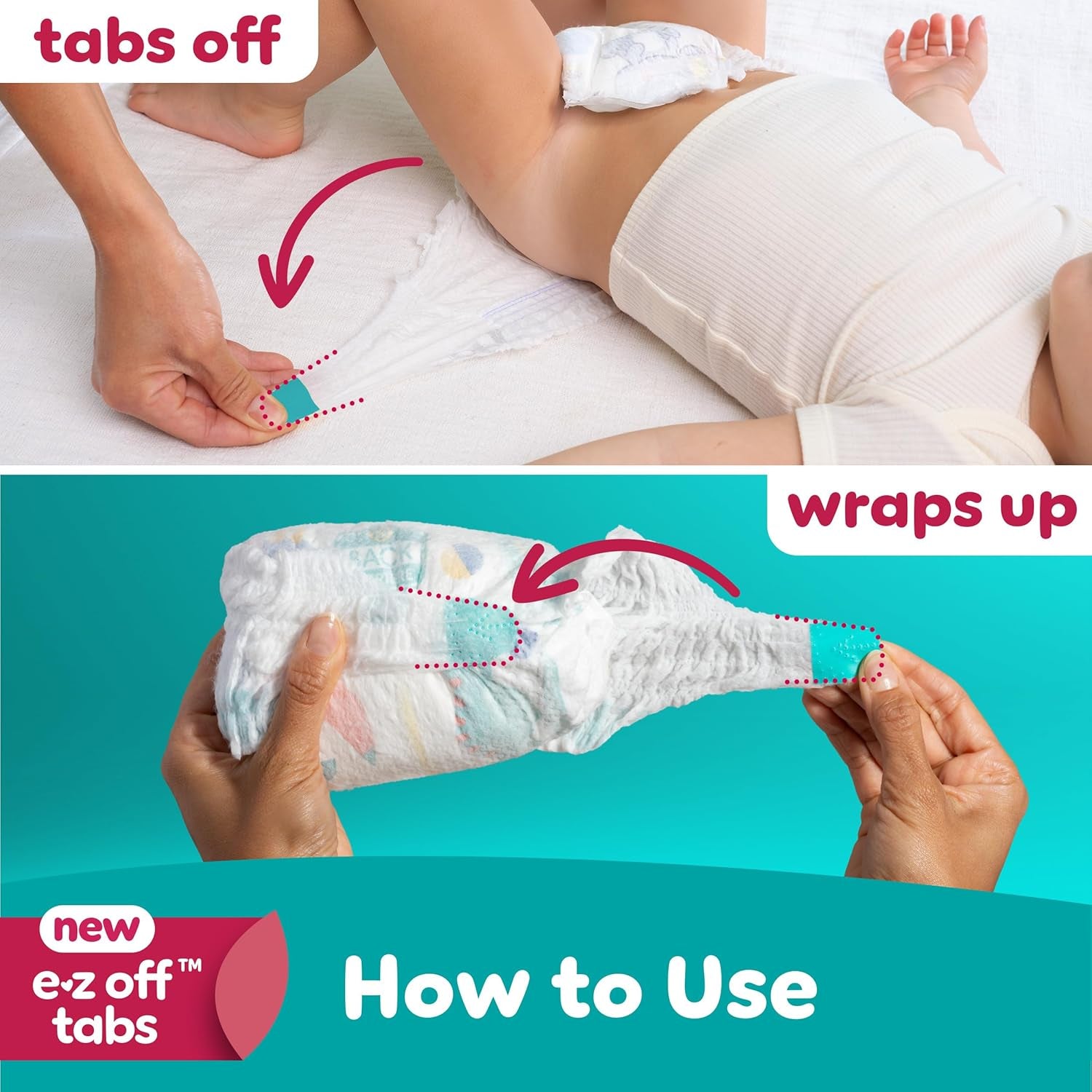 Pampers Diapers - Cruisers 360 - Size 3, 78 Count, Babyproof up to 100% Leakproof Pull-On Diaper