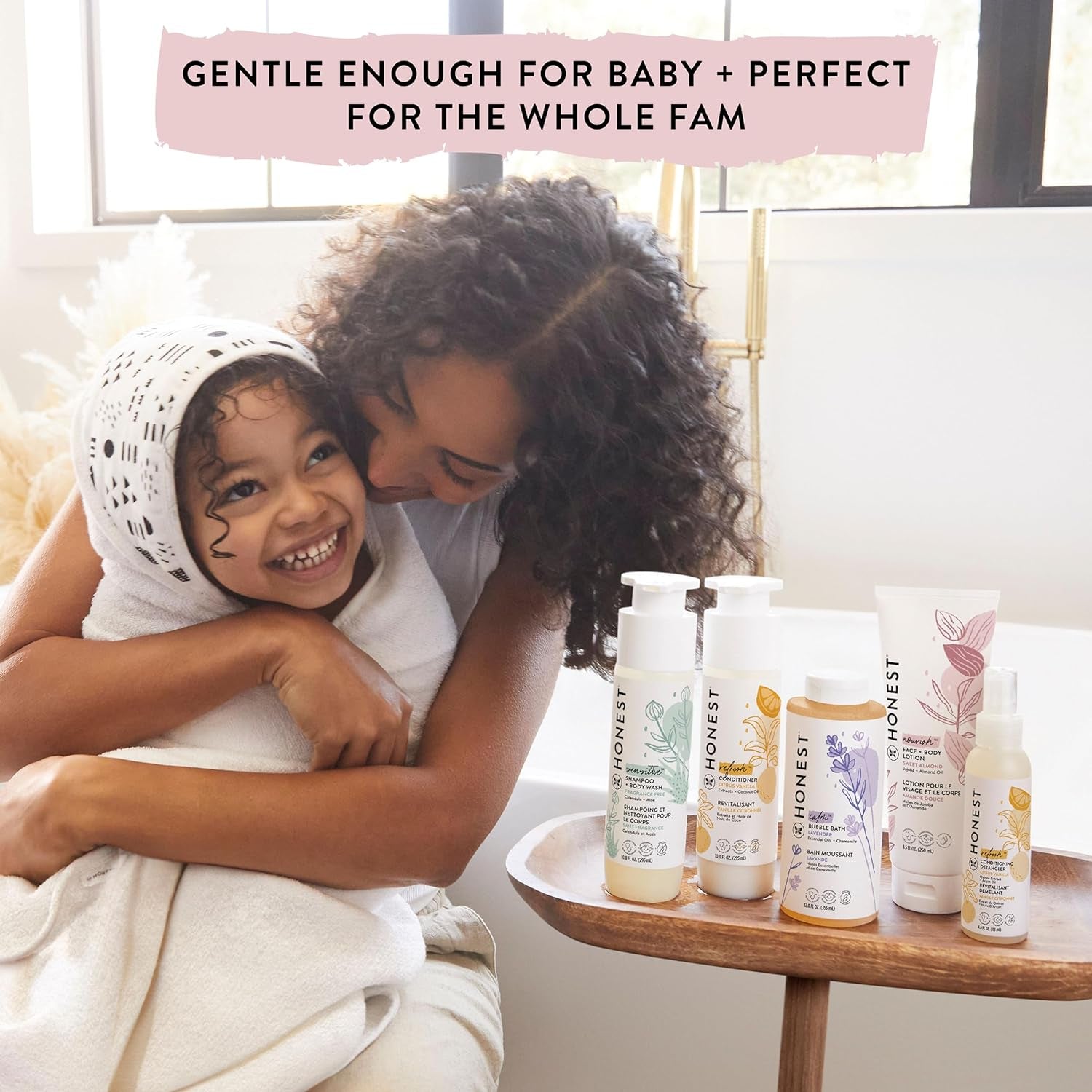 The Honest Company Foaming Bubble Bath Gentle Enough for Baby Dermatologist Tested Tear-Free Hypoallergenic Disney’S Mickey Mouse Comfort Sweet Cream 12 Fl Oz
