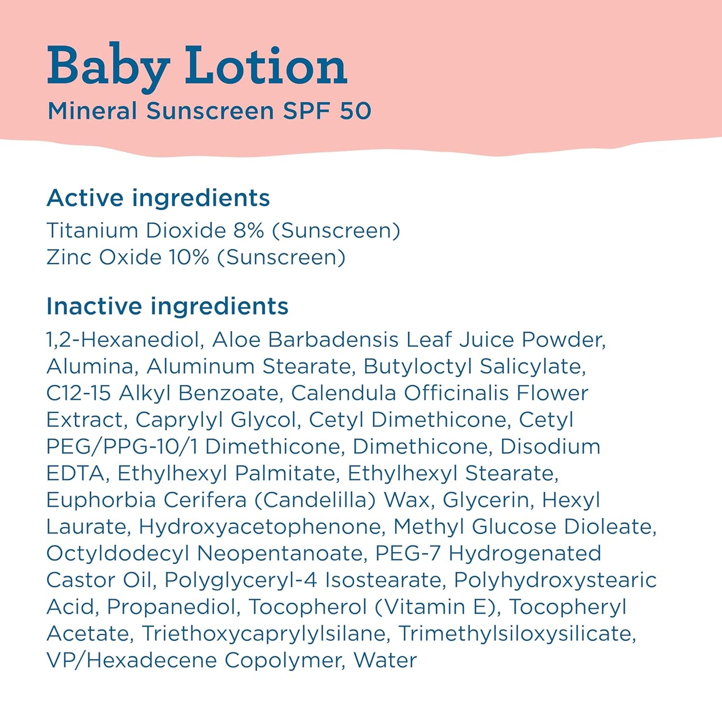 Blue Lizard BABY Mineral Sunscreen Stick with Zinc Oxide, SPF 50+, Water Resistant, UVA/UVB Protection - Easy to Apply, Fragrance Free, .5 Oz
