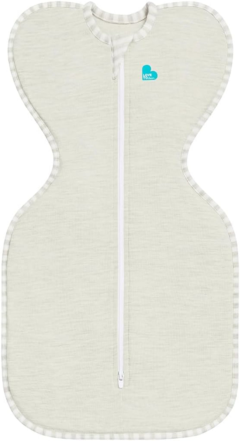 Love to Dream Swaddle UP, Baby Sleep Sack, Self-Soothing Swaddles for Newborns, Improves Sleep, Snug Fit Helps Calm Startle Reflex, New Born Essentials for Baby, 1.0 TOG, Medium 13-19 Lbs, Sand Dollar