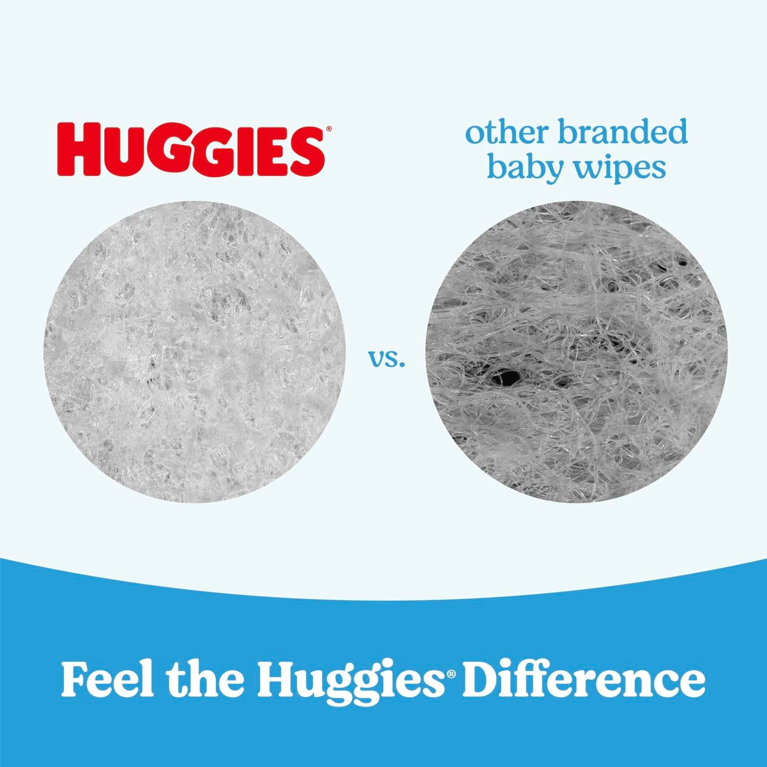 HUGGIES Refreshing Clean Baby Wipes, Disposable Soft Pack (8-Pack, 448 Sheets Total), Scented, Alcohol-Free, Hypoallergenic, Size 1