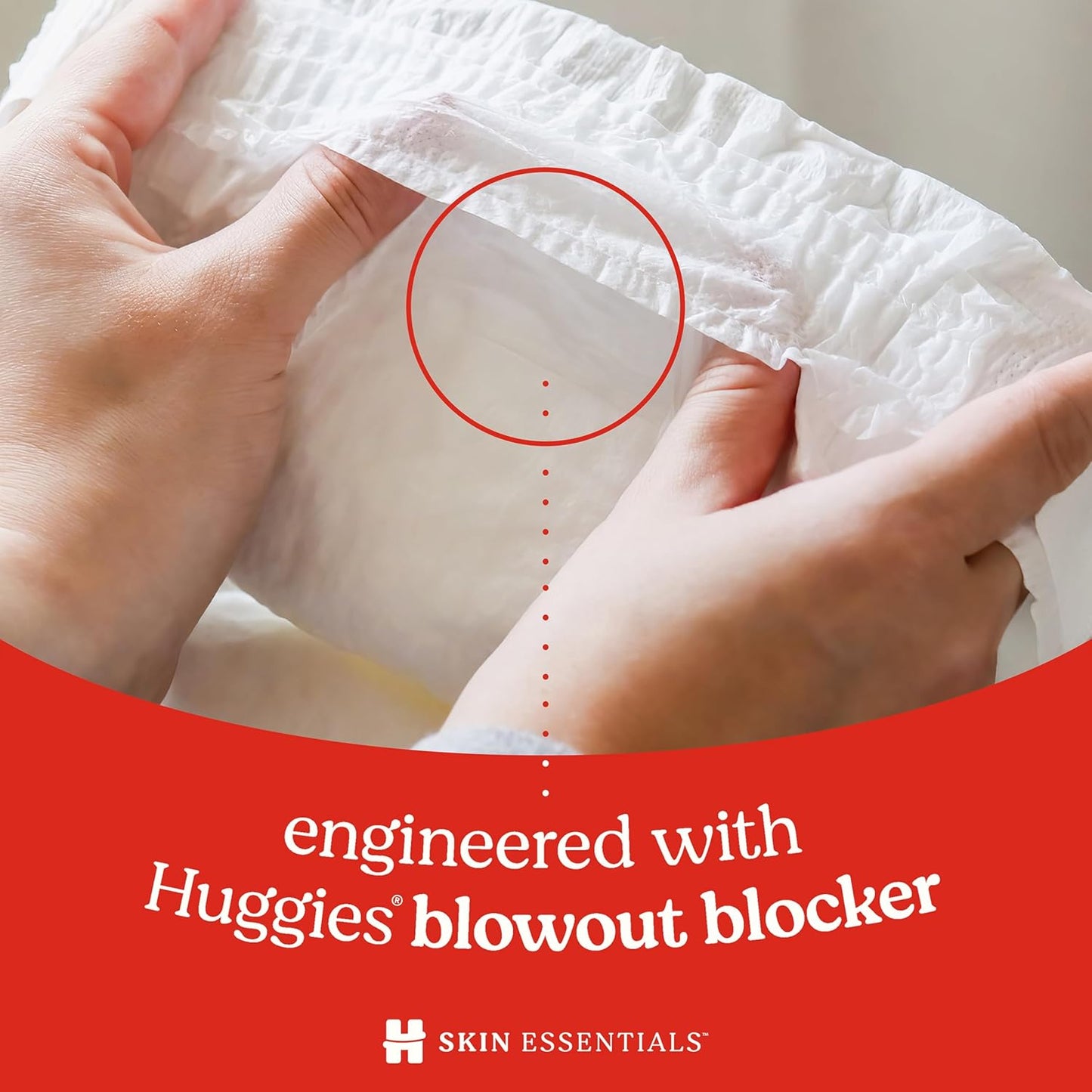 Huggies Size 4 Diapers, Skin Essentials Baby Diapers, Size 4 (22-37 Lbs), 20 Count, Packaging May Vary