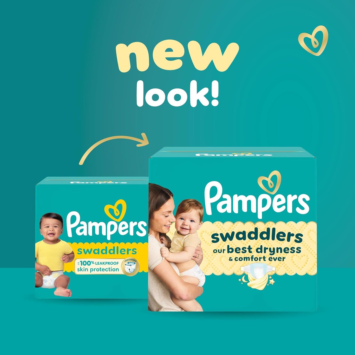 Pampers Swaddlers Diapers, Size 3 (13-26 Lbs), 78 Count, Absorbent, Keeps Baby Dry and Comfortable, Skin Safe Disposable Baby Diaper