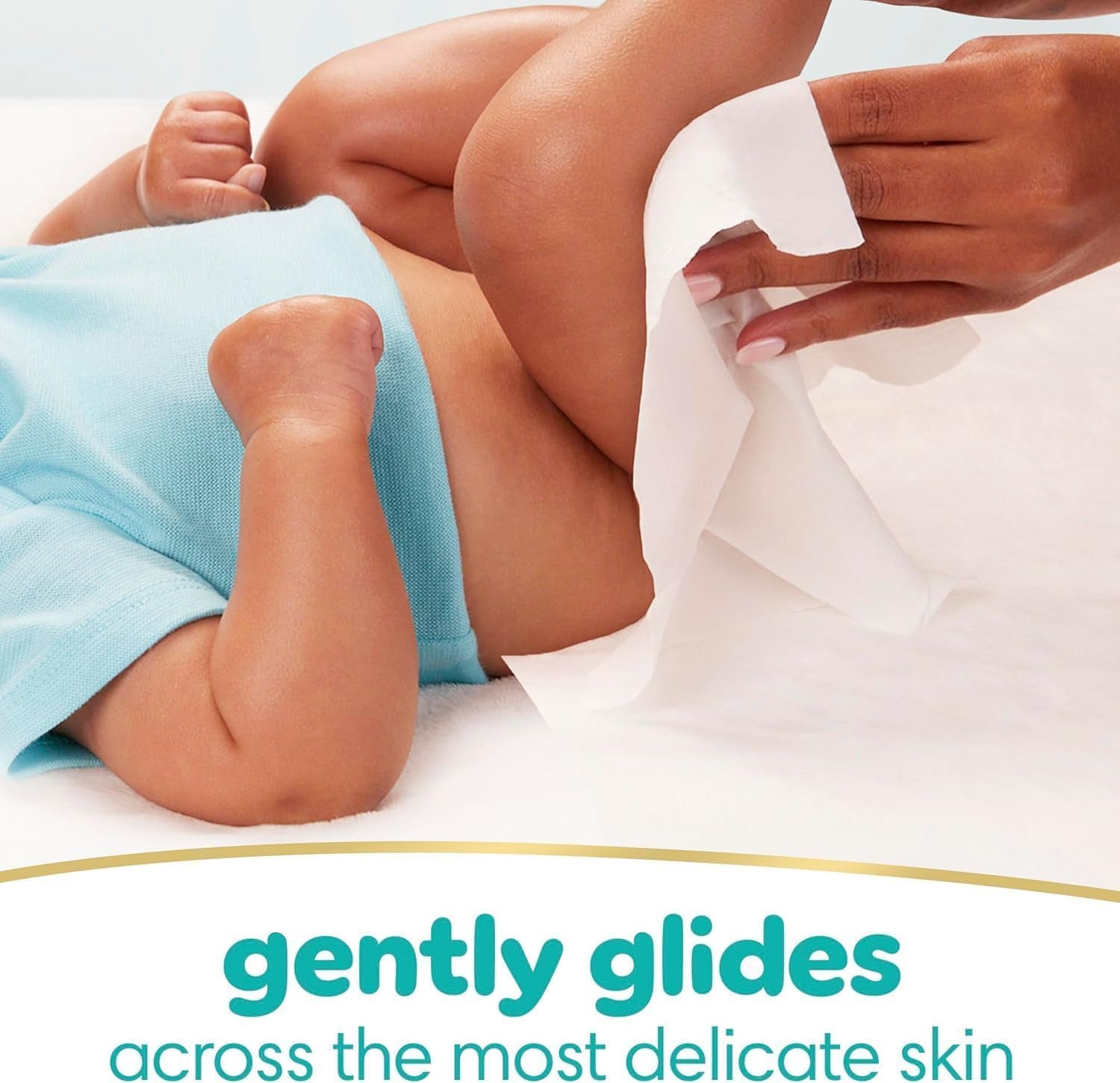Pampers Sensitive Baby Wipes - Fragrance Free 56 Count, 1X