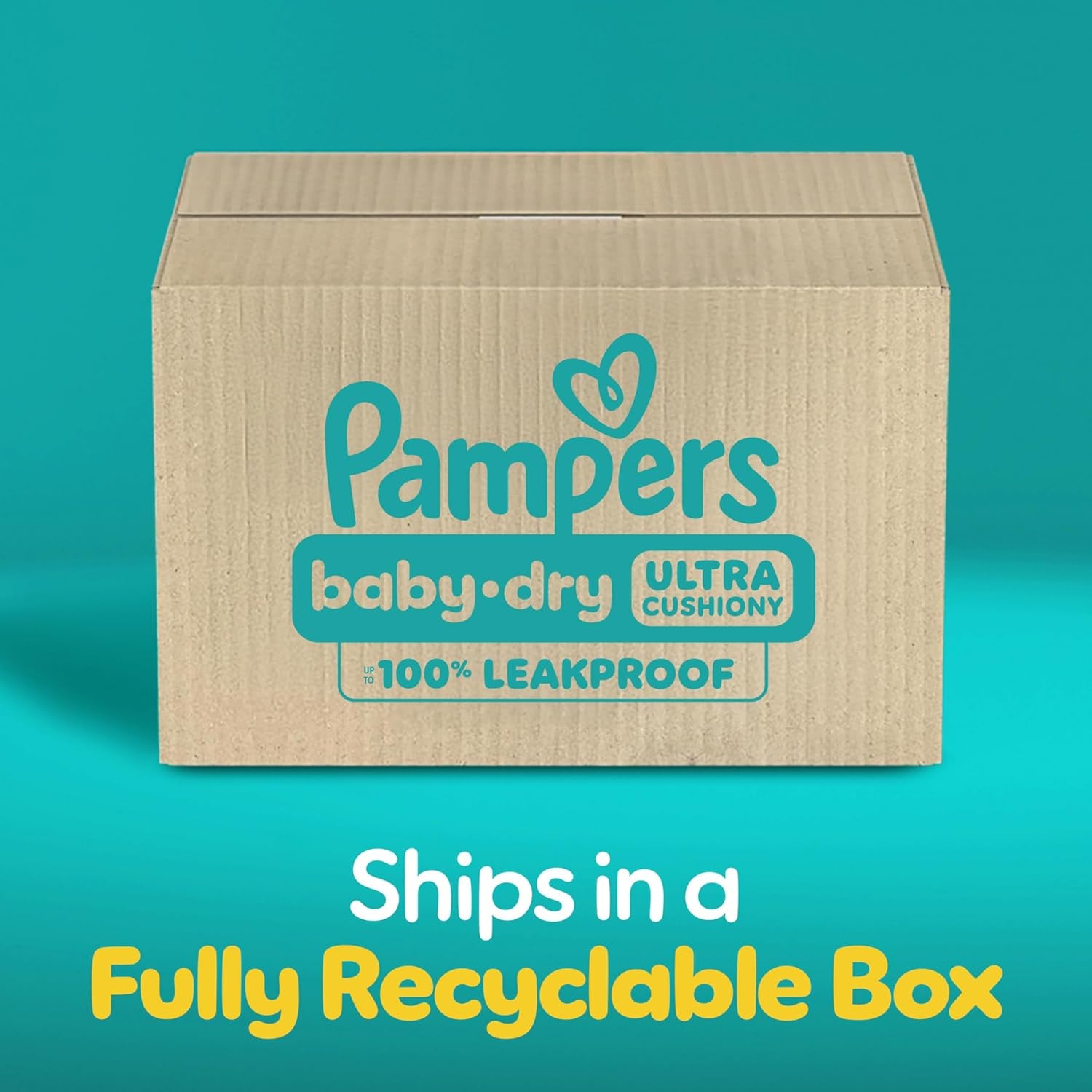 Pampers Diapers - Baby Dry - Size 3, 210 Count, Absorbent Disposable Infant Diaper (Packaging May Vary)