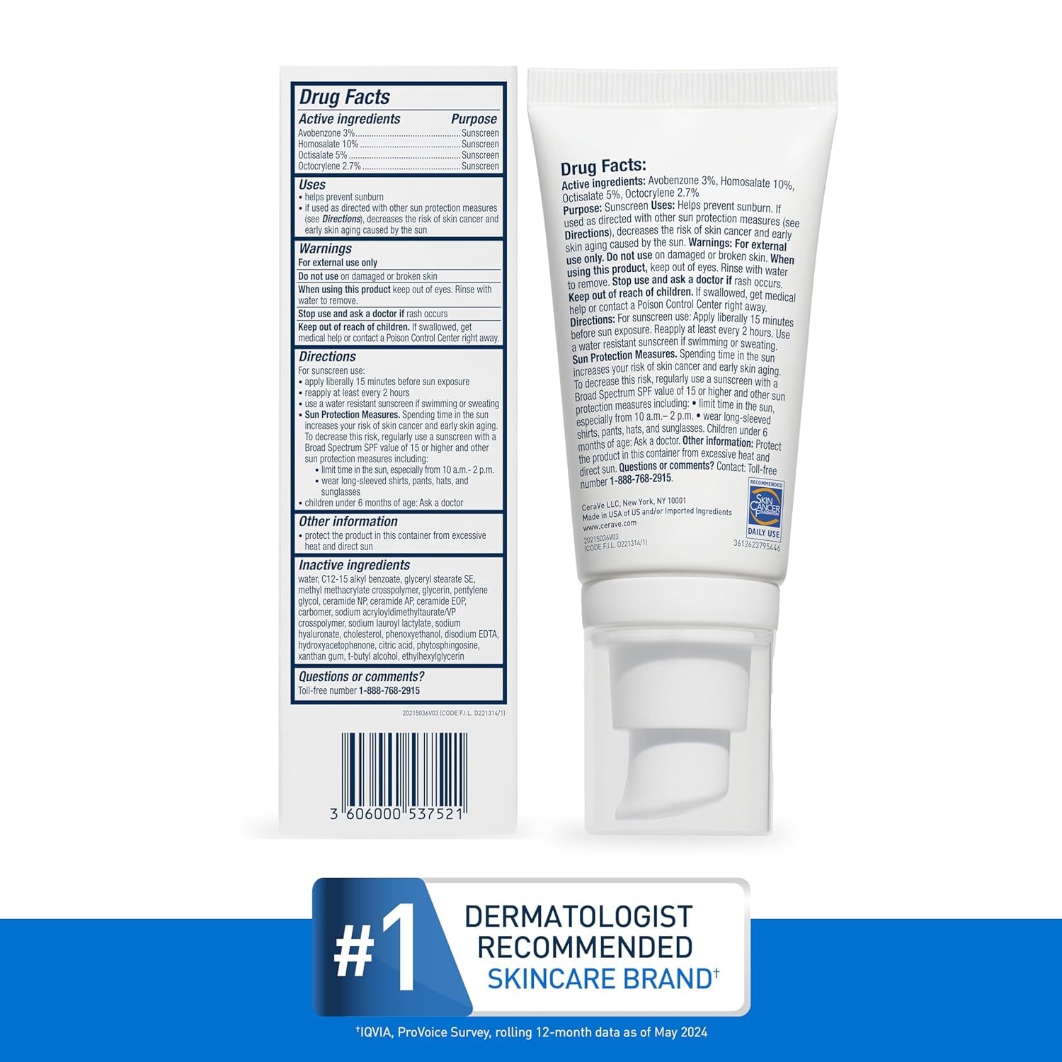 CeraVe Ultra-Light Moisturizing Lotion SPF 30 Daily Face Matte 1.7 oz New