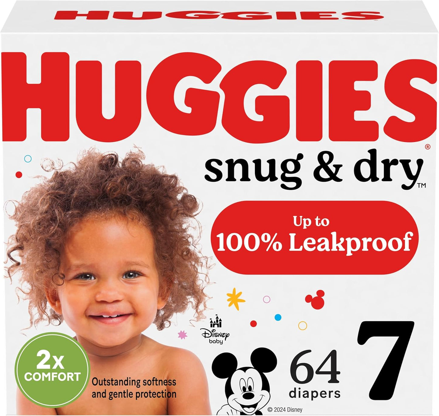 Huggies Size 3 Diapers, Snug & Dry Baby Diapers, Size 3 (16-28 Lbs), 200 Count