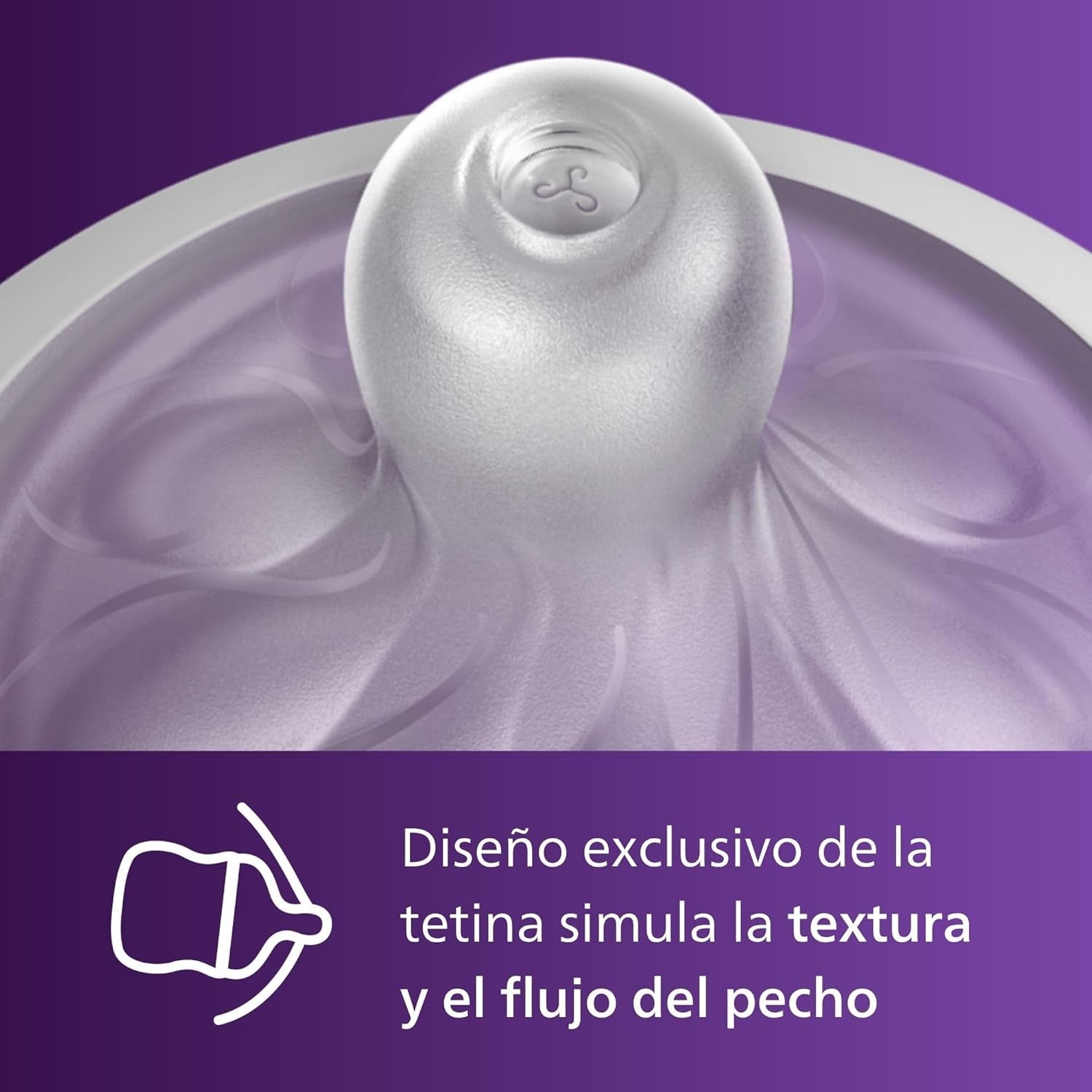 Philips Avent Natural Response Nipples, Extra Fast Flow (Flow 5), 4-Pack, SCY965/44