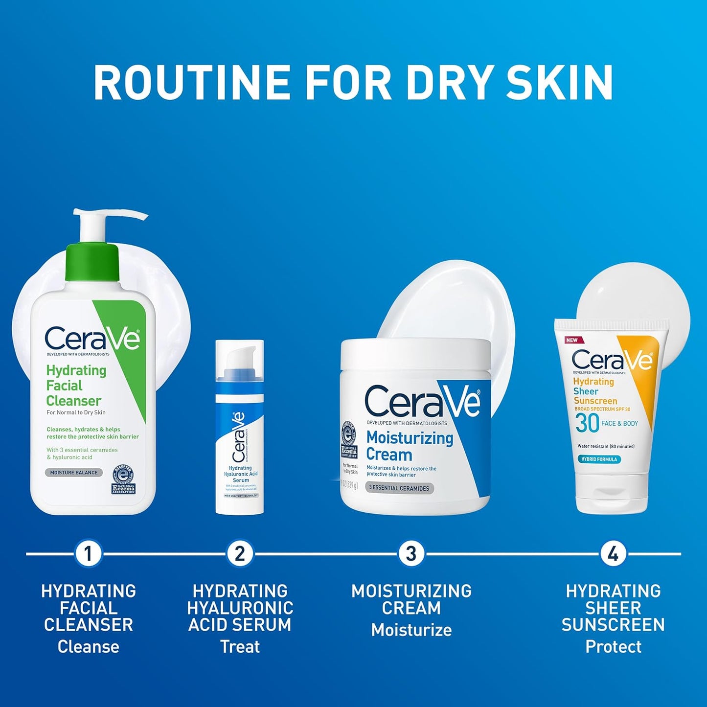 CeraVe Moisturizing Cream Face Body Moisturizer Fragrance Free 19 oz Tub New