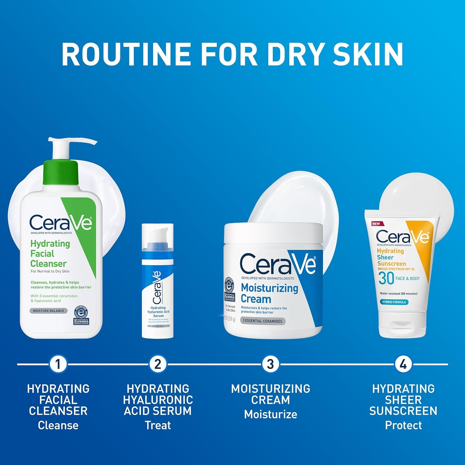 CeraVe Moisturizing Cream Face Body Moisturizer Fragrance Free 19 oz Tub New