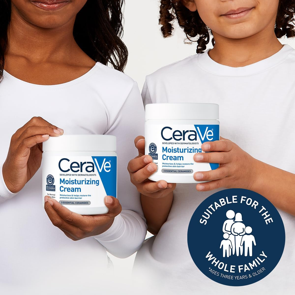 CeraVe Moisturizing Cream Face Body Moisturizer Fragrance Free 19 oz Tub New