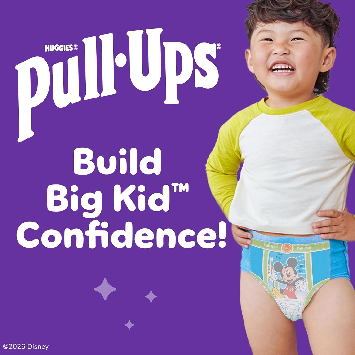 Pull-Ups Boys' Potty Training Pants, Size 4T-5T Training Underwear (38-50 Lbs), 82 Count