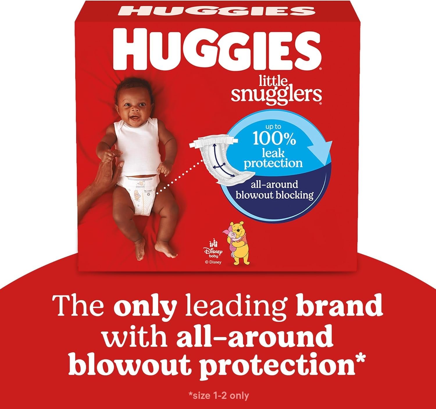 Huggies Size 4 Diapers, Little Snugglers Baby Diapers, Size 4 (22-37 Lbs), 66 Count, Packaging May Vary