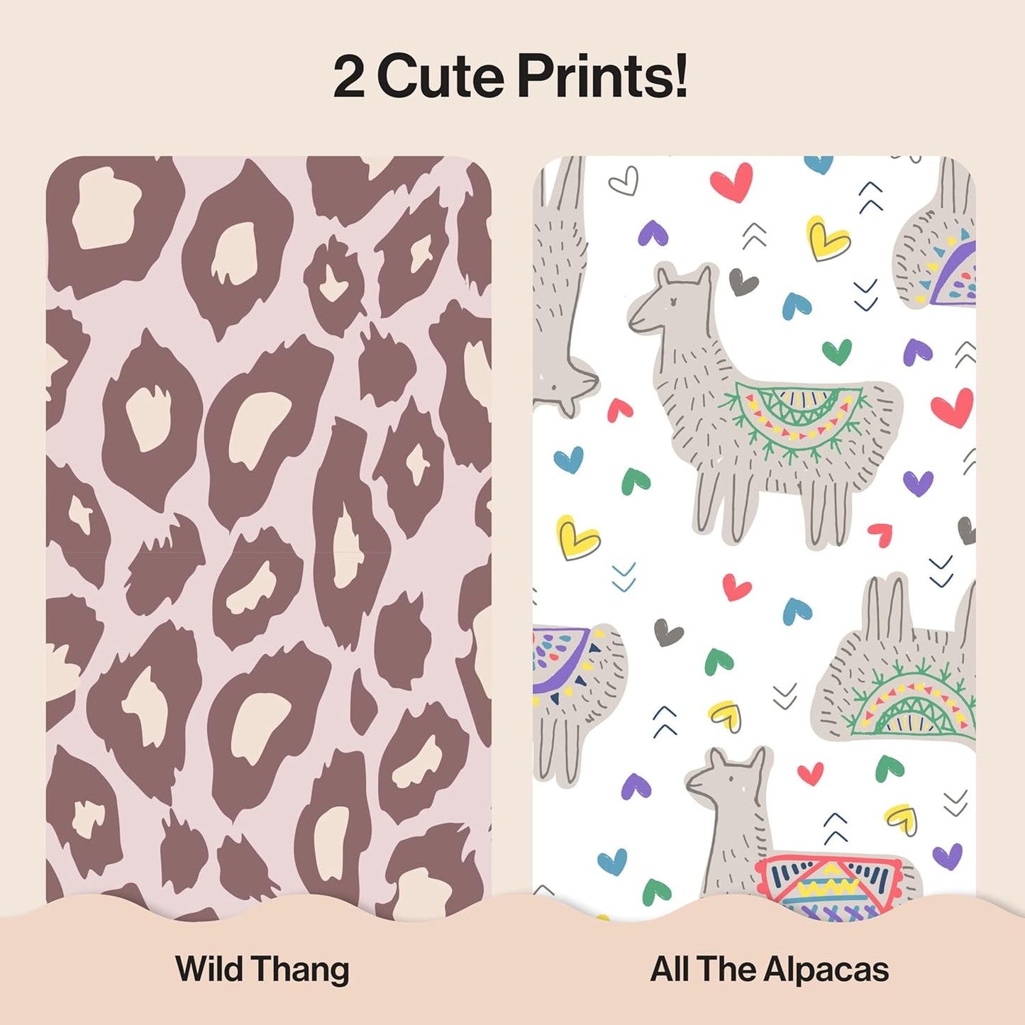 The Honest Company Comfort Dry Disposable Daytime Diapers for Sensitive Skin, Hypoallergenic, Wild Thang + All the Alpacas, Super Club Box Size 4 (22–37 Lbs) 104 Count