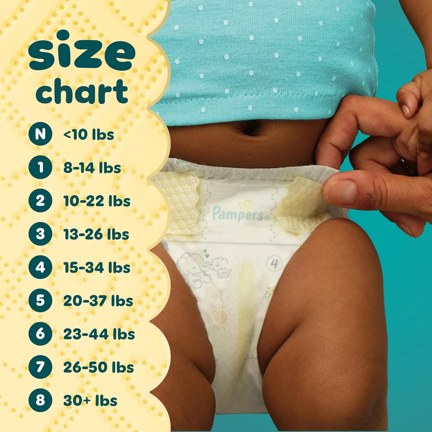 Pampers Swaddlers Diapers, Size 3 (13-26 Lbs), 78 Count, Absorbent, Keeps Baby Dry and Comfortable, Skin Safe Disposable Baby Diaper