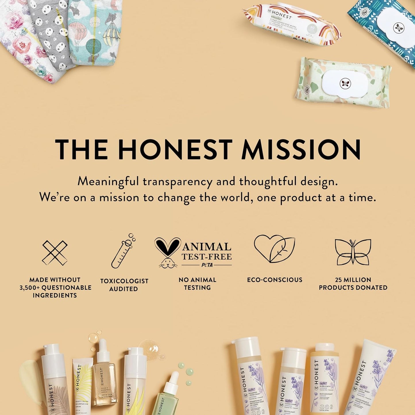 The Honest Company Silicone-Free Conditioner, Gentle Tear-Free, Hypoallergenic, Baby Hair Care with Naturally Derived Ingredients, Citrus Vanilla Refresh, 10 Fl Oz