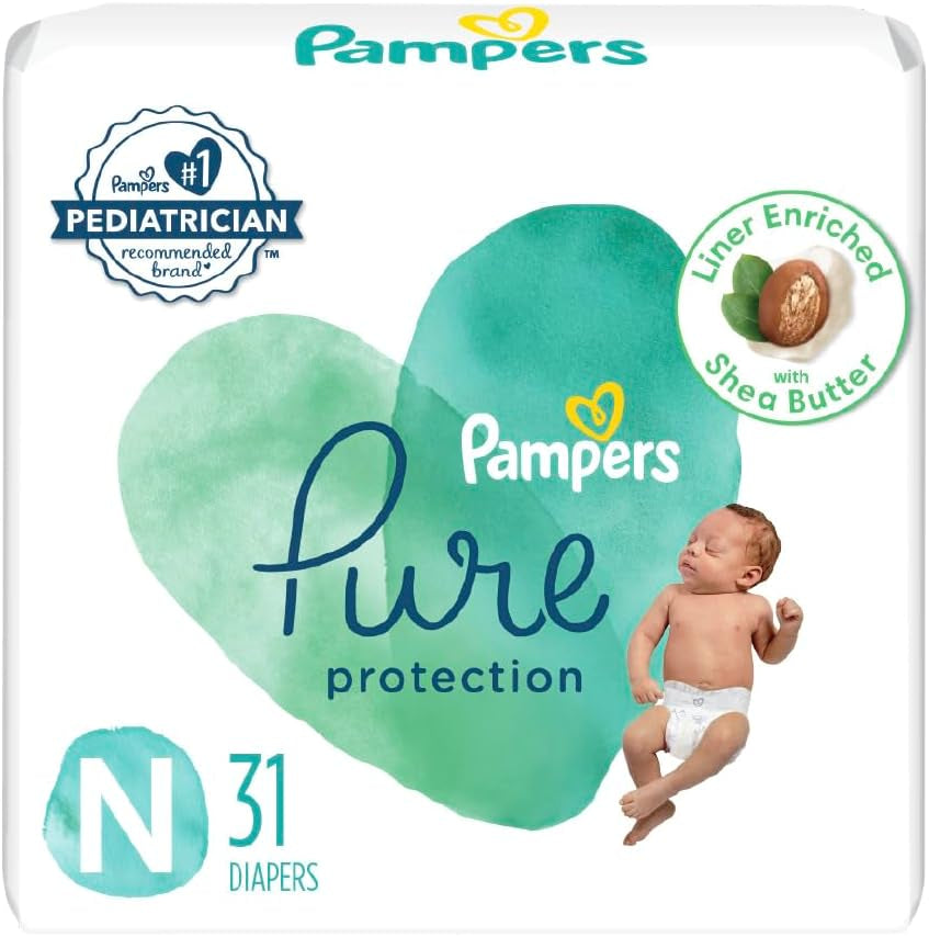 Pampers Pure Protection Diaper Size 0 31 Ct Old