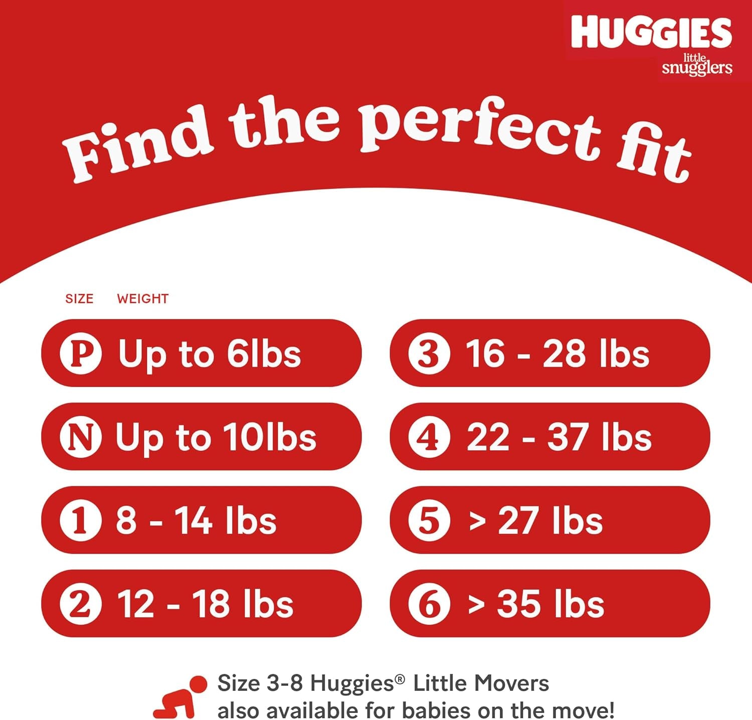 Huggies Size 5 Diapers, Little Snugglers Baby Diapers, Size 5 (27+ Lbs), 19 Count, Packaging May Vary