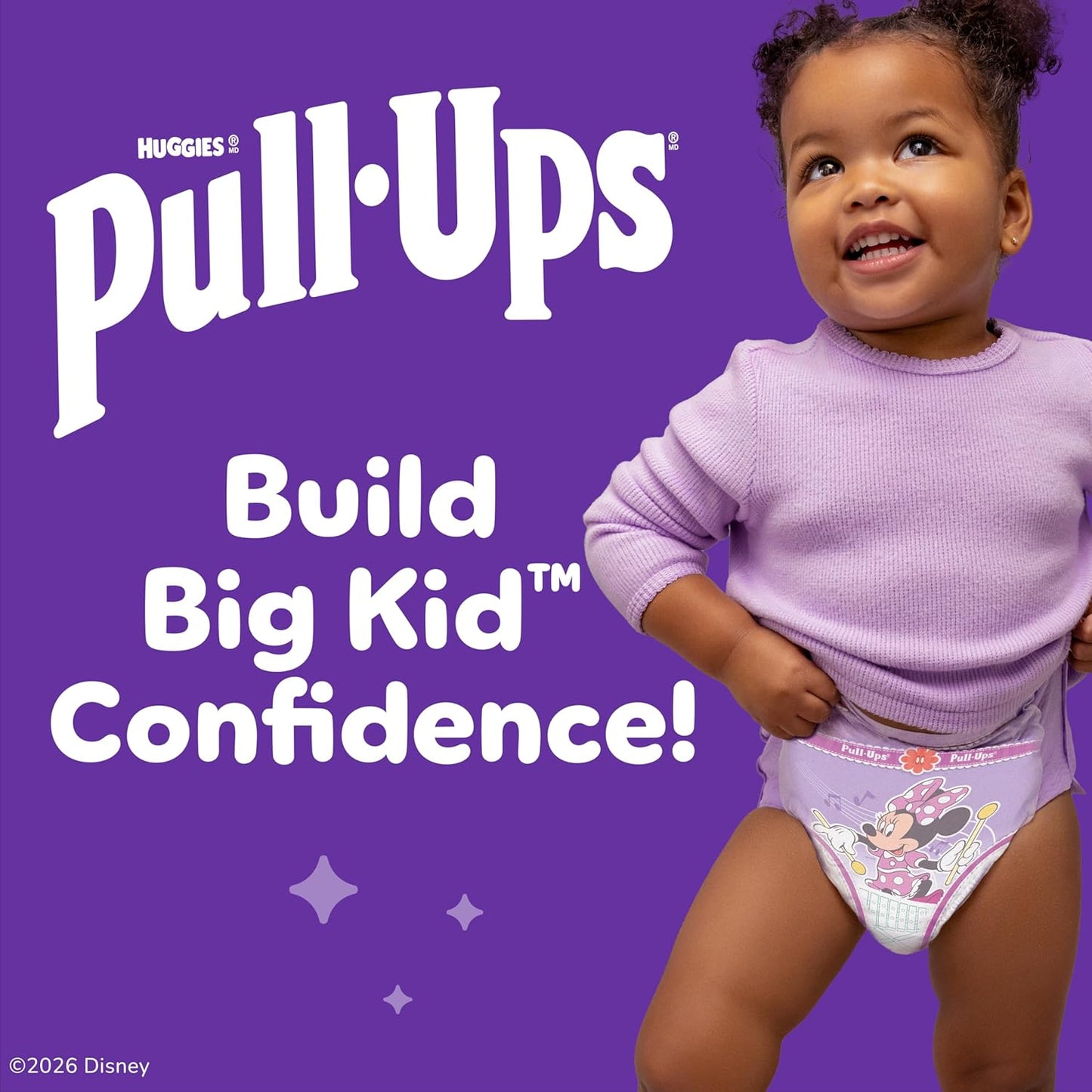 Pull-Ups Girls' Potty Training Pants, Size 4T-5T Training Underwear (38-50 Lbs), 17 Count