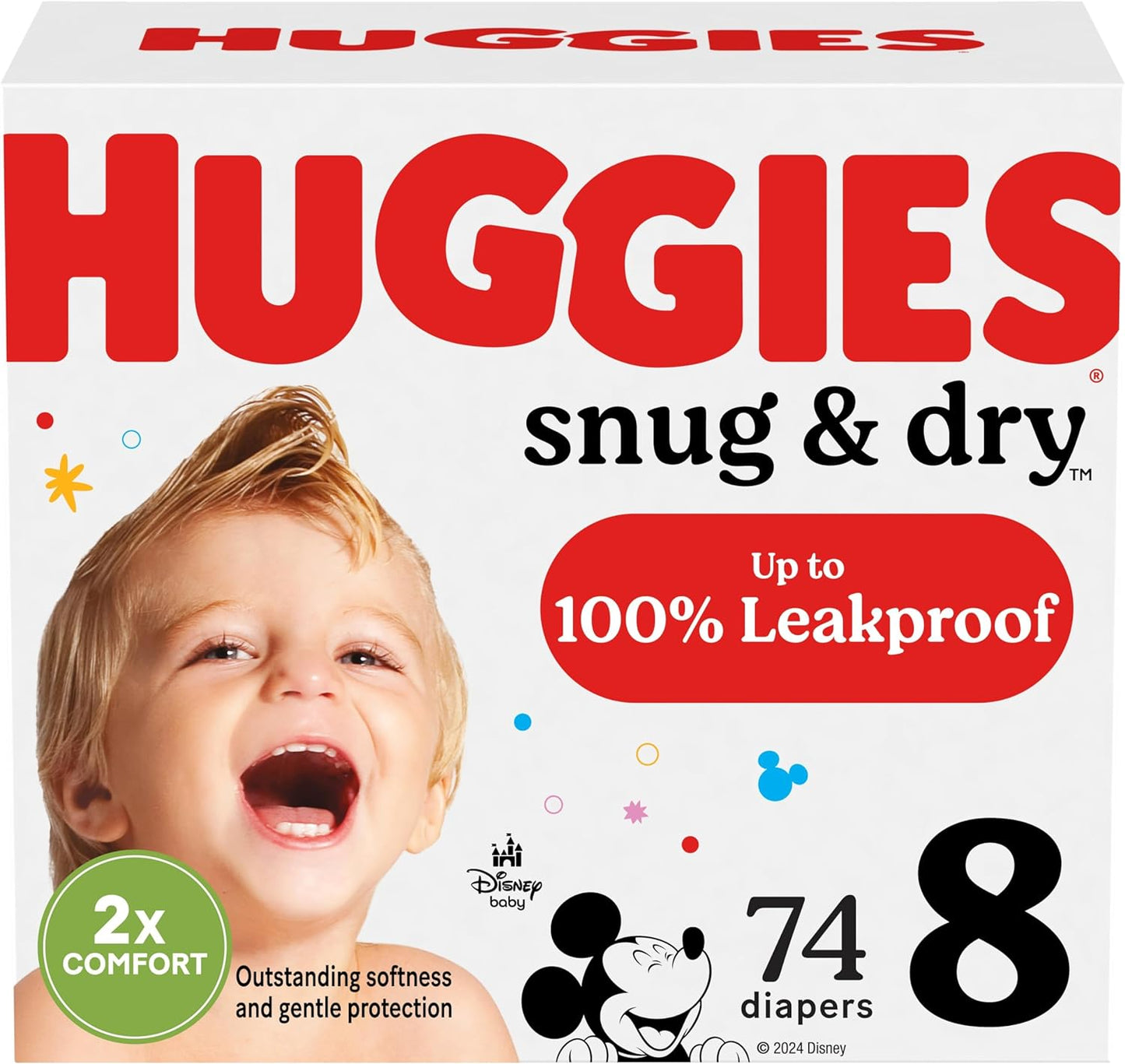 HUGGIES Snug&Dry HGEPK Diaper SZ8 74