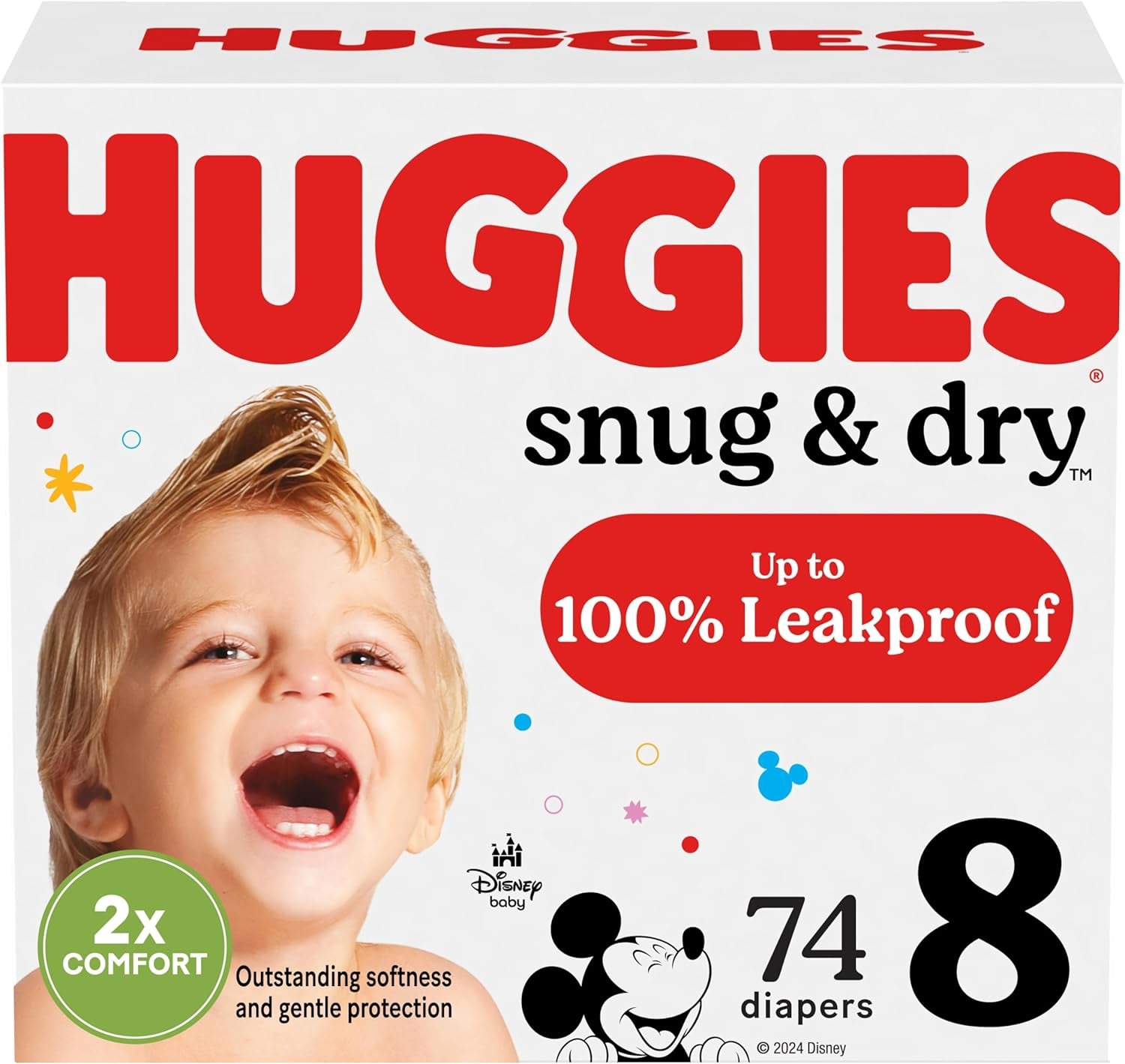 HUGGIES Snug&Dry HGEPK Diaper SZ8 74