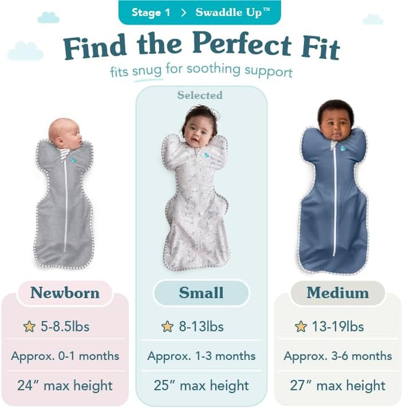 Love to Dream Swaddle up Viscose from Bamboo, Arms up Position, Soft and Sustainable Bamboo Fabric, Versatile Wearable Blanket,1.0 TOG (20-24°C) Ideal for Moderate Temps, Newborn 5-8.5 Lbs, Deep Olive