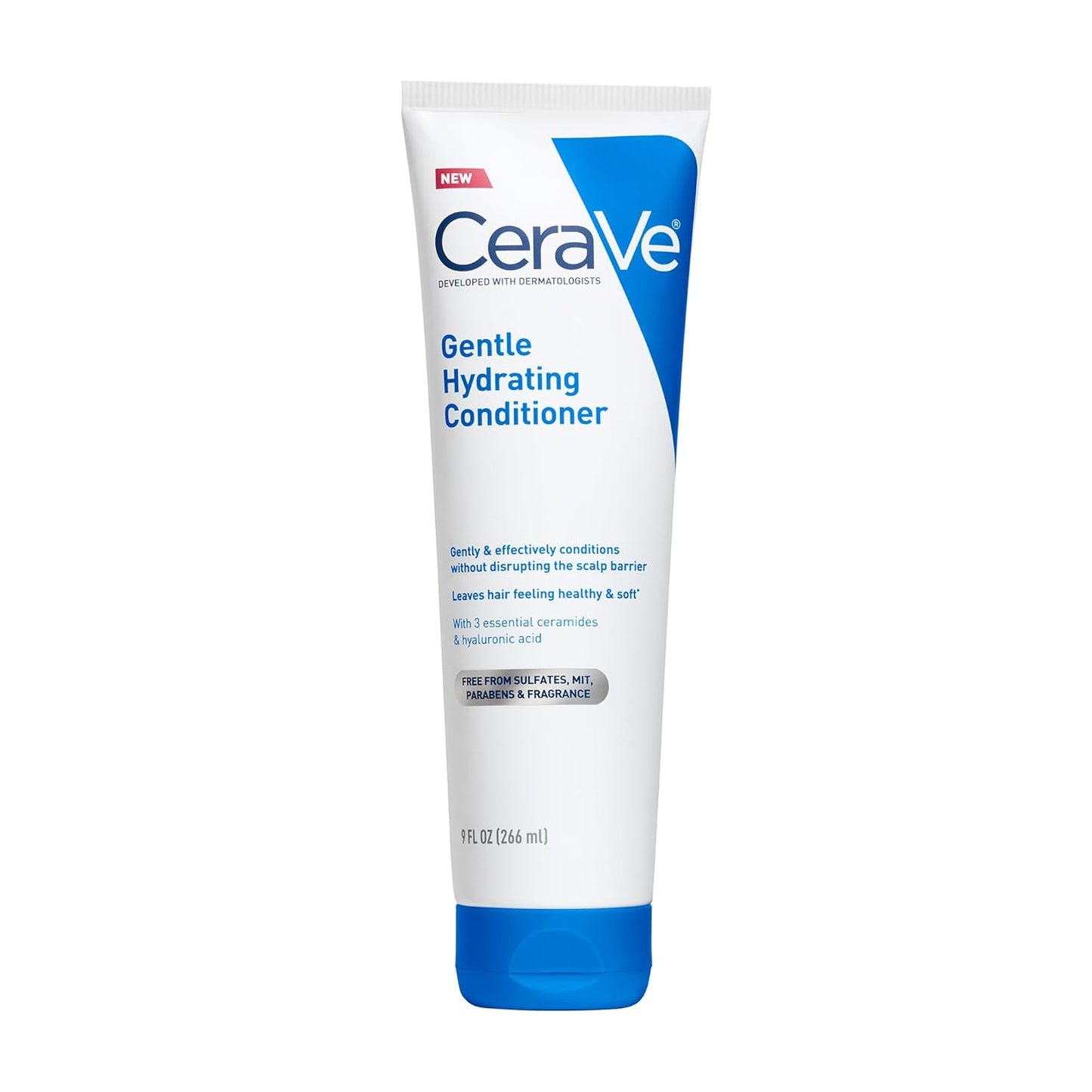 CeraVe Gentle Hydrating Conditioner Hair Moisturizer for sensitive scalps, 12 fl oz, gentle hydrating hair conditioner.