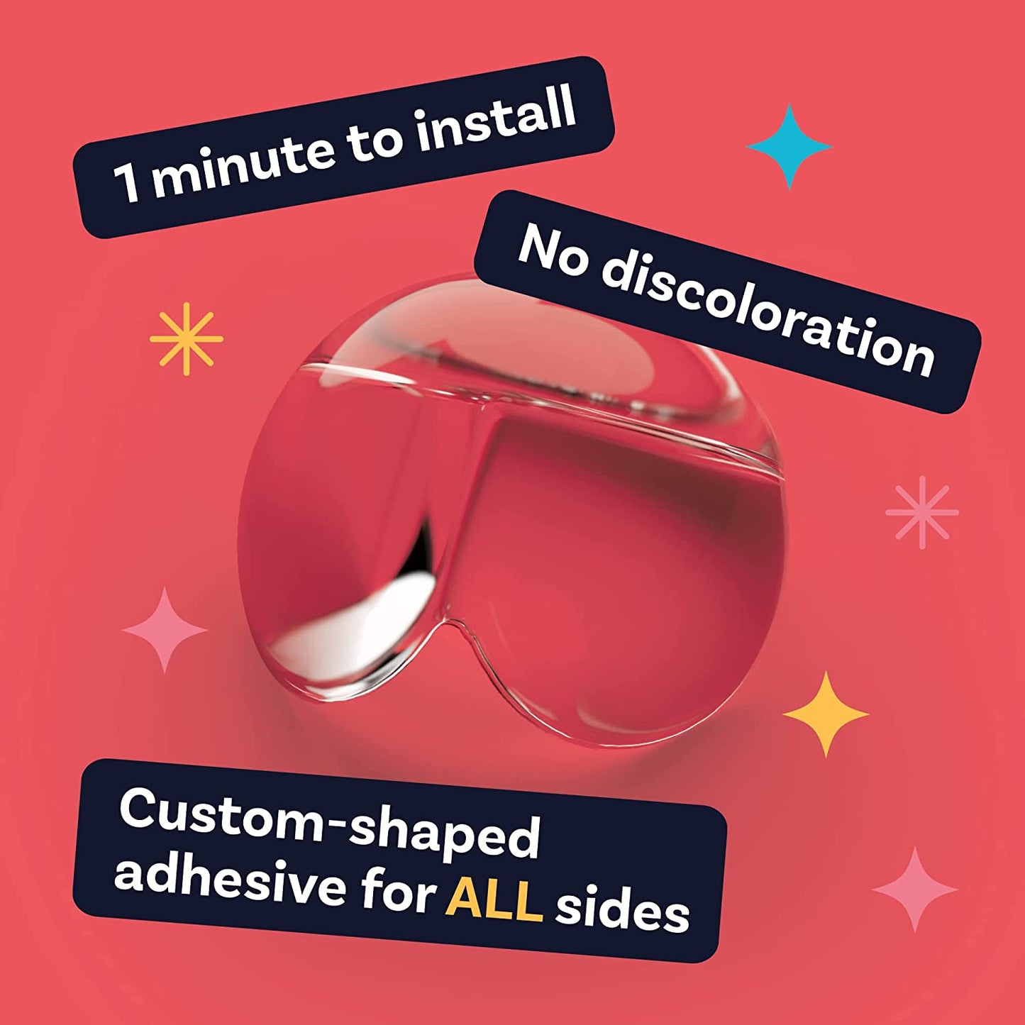 Corner Protector for Baby, Protectors Guards - Furniture Corner Guard & Edge Safety Bumpers - Baby Proof Bumper & Cushion to Cover Sharp Furniture & Table Edges - Clear and Transparent - (18 Pack)