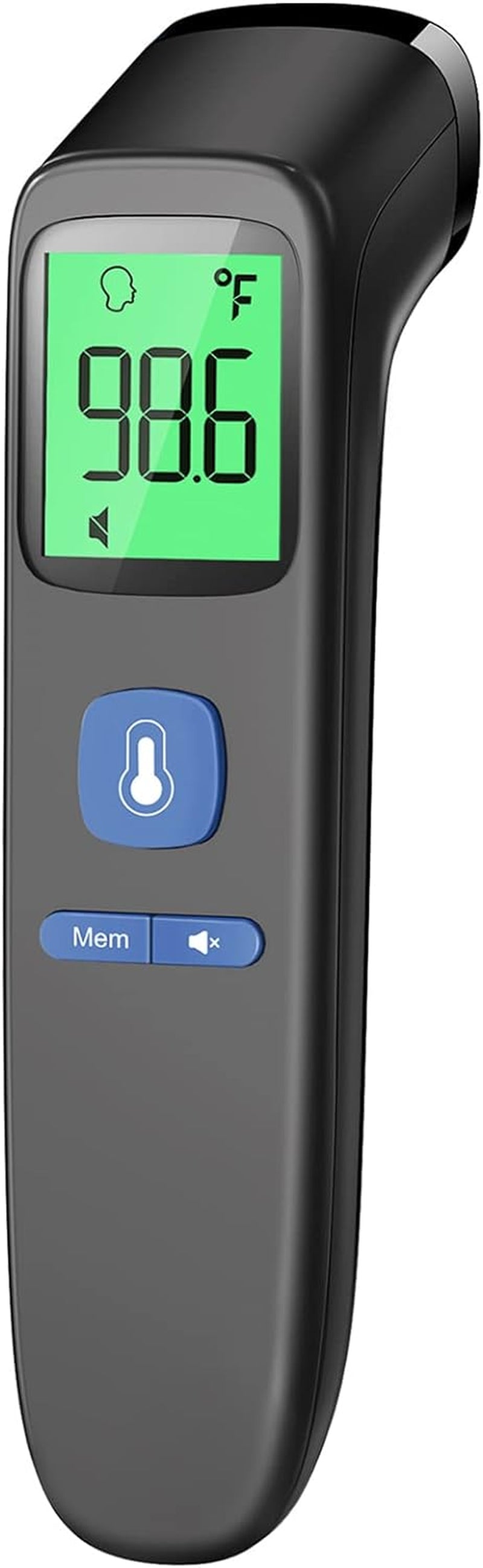 No-Touch Thermometer for Adults and Kids, Digital Baby Thermometer with Fever Alarm, 1 Second Fast Result, Easy to Use, 2 in 1 Mode
