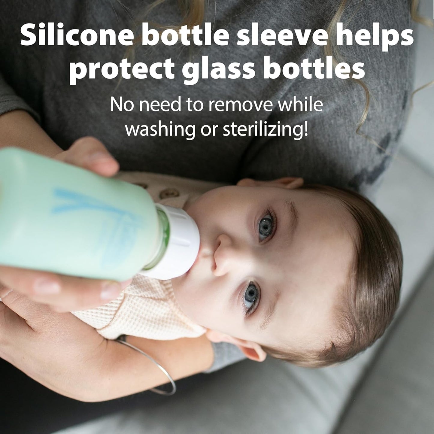 Dr. Brown'S Anti-Colic Options+ Narrow Glass Baby Bottle with Level 1 Slow Flow Nipple, Bpa-Free, 8 Oz/250 Ml, 0M+, 2-Pack (Packaging May Vary)