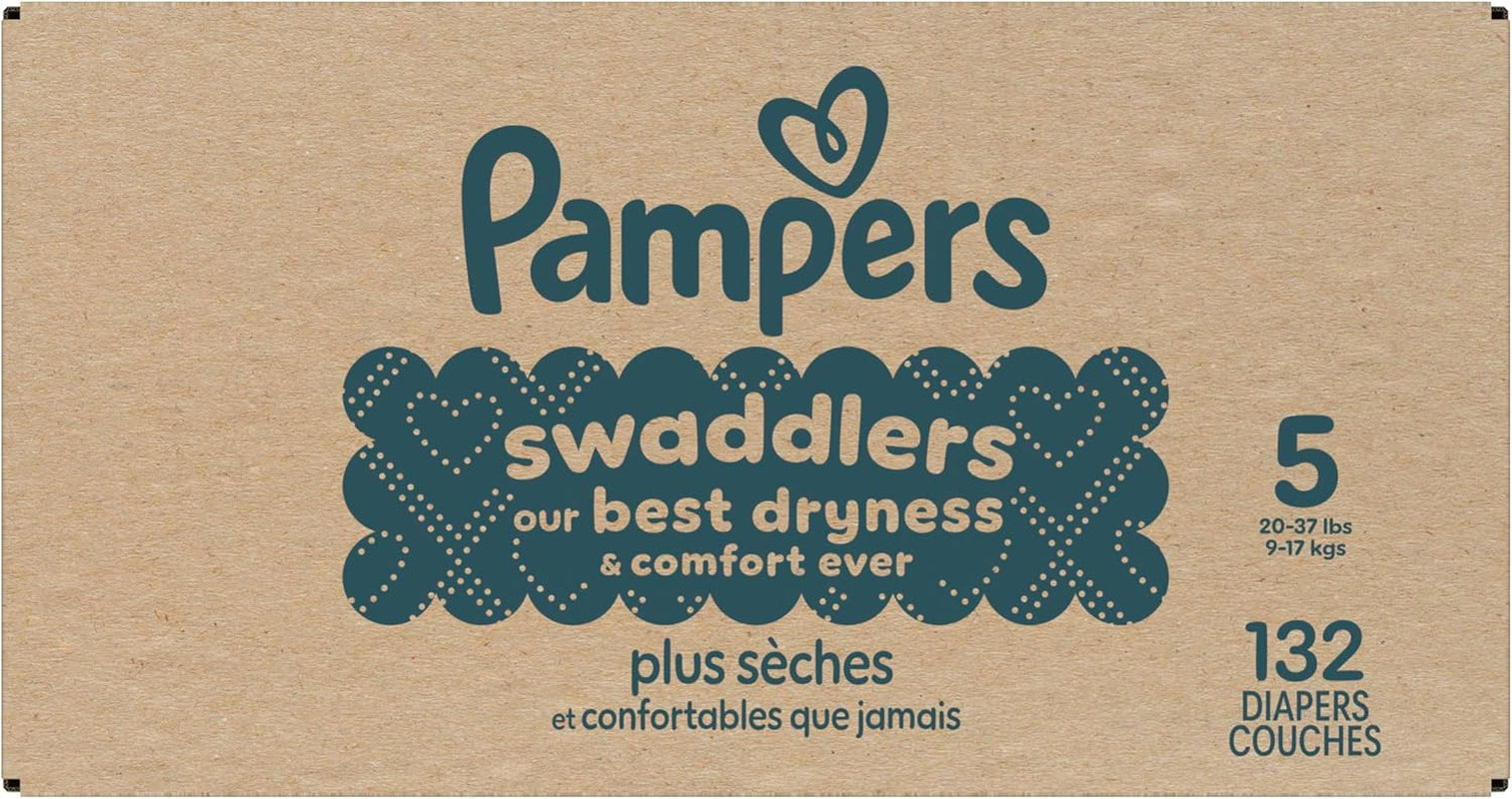 Pampers Baby Diapers - Swaddlers - Size P1, 27 Count, Ultra Absorbent Disposable Preemie Diaper
