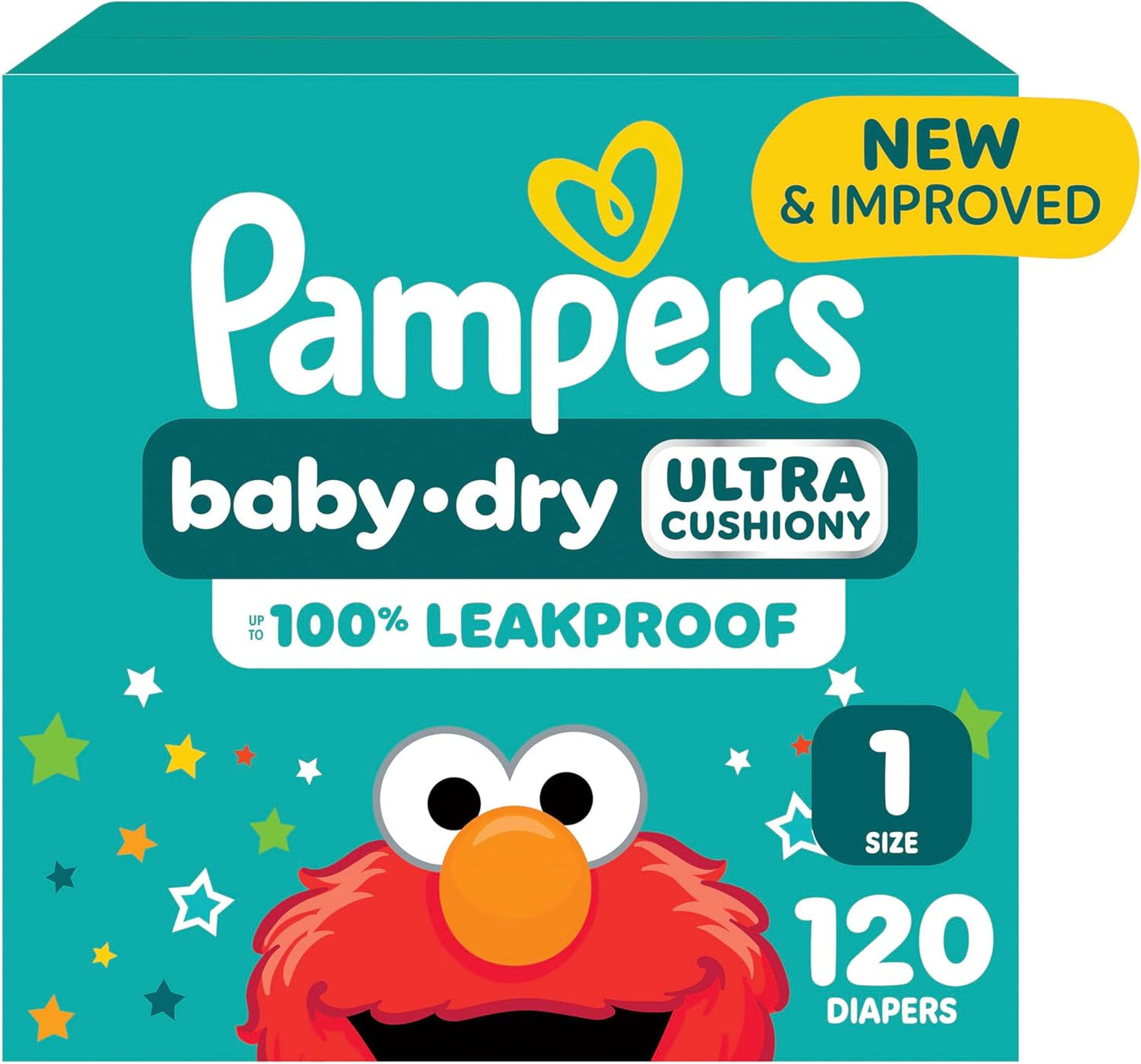 Pampers Diapers - Baby Dry - Size 6, 21 Count, Absorbent Disposable Infant Diaper (Packaging May Vary)