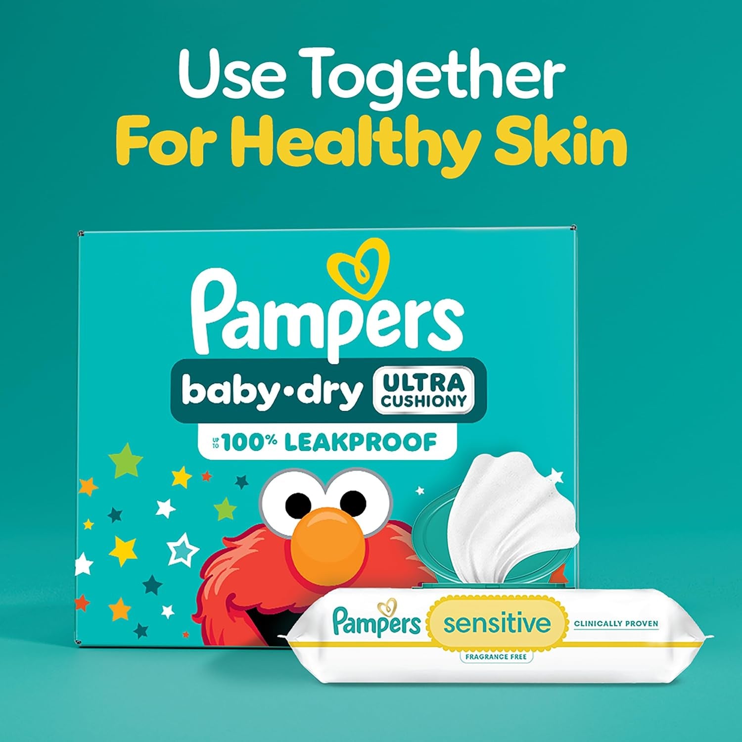 Pampers Diapers - Baby Dry - Size 3, 32 Count, Absorbent Disposable Infant Diaper (Packaging May Vary)