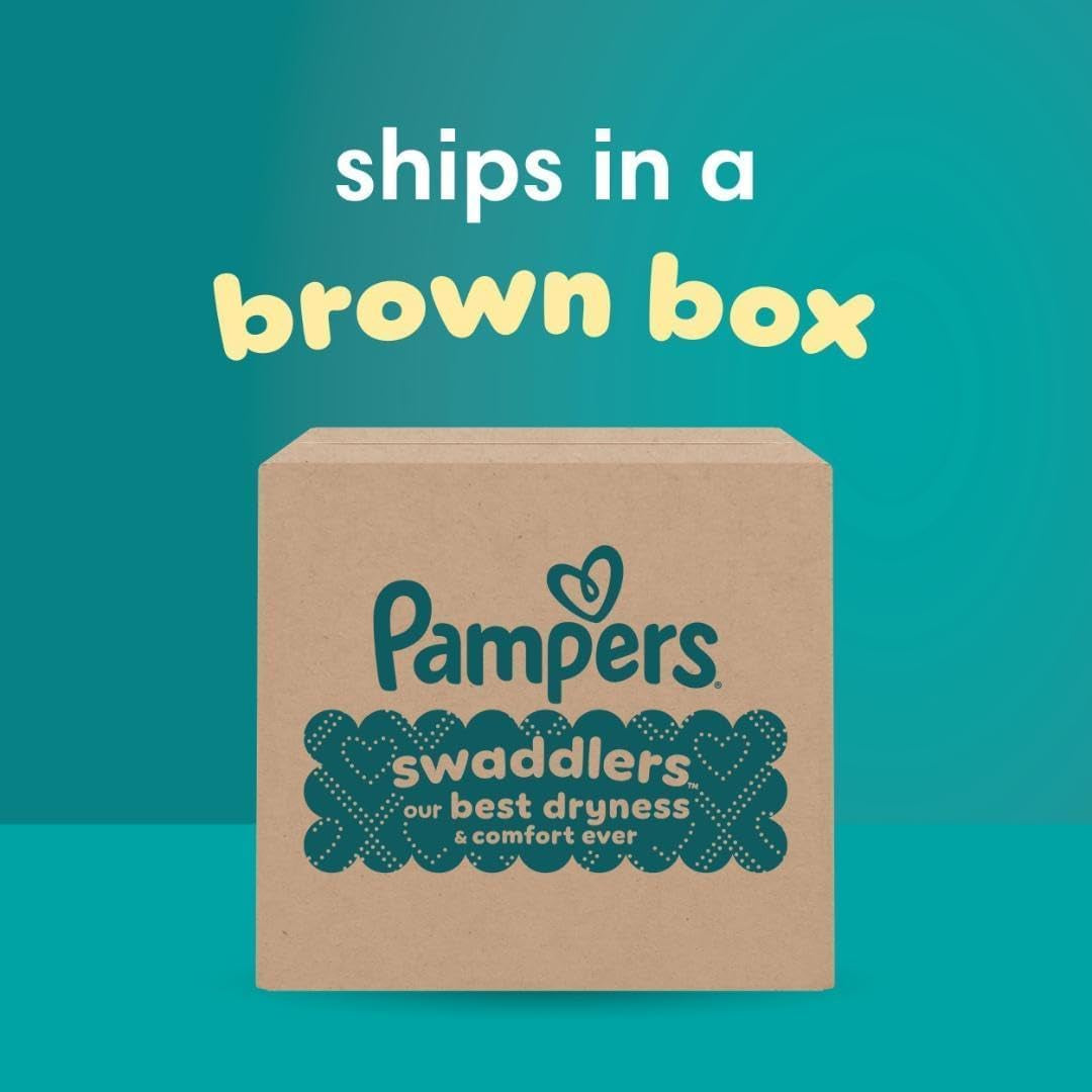 Pampers Baby Diapers - Swaddlers - Size 0, 31 Count, Ultra Absorbent Disposable Newborn Diaper