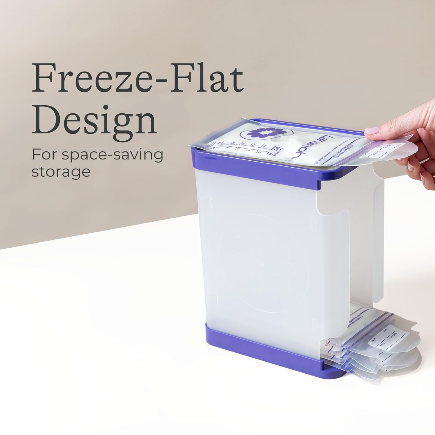 Lansinoh Breastmilk Storage Bags, 200 Count Value Pack, Baby Essentials, Leak-Proof, Fast Freeze & Thaw Breast Milk Bags for Baby Bottle Feeding, Strength & Stretch, 6 Ounce
