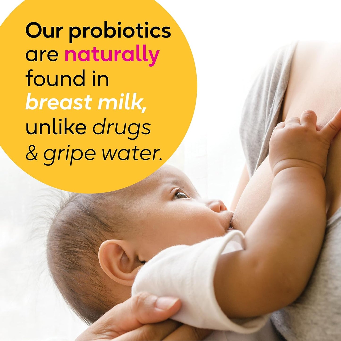 Biogaia Protectis Baby Probiotic Drops | Baby Essentials for Colic & Gas Relief | Safe for Newborns | Ease Crying, Fussing, Colic, Gas, Spit-Ups & Constipation | No Dairy, Soy & Gluten | 5Ml