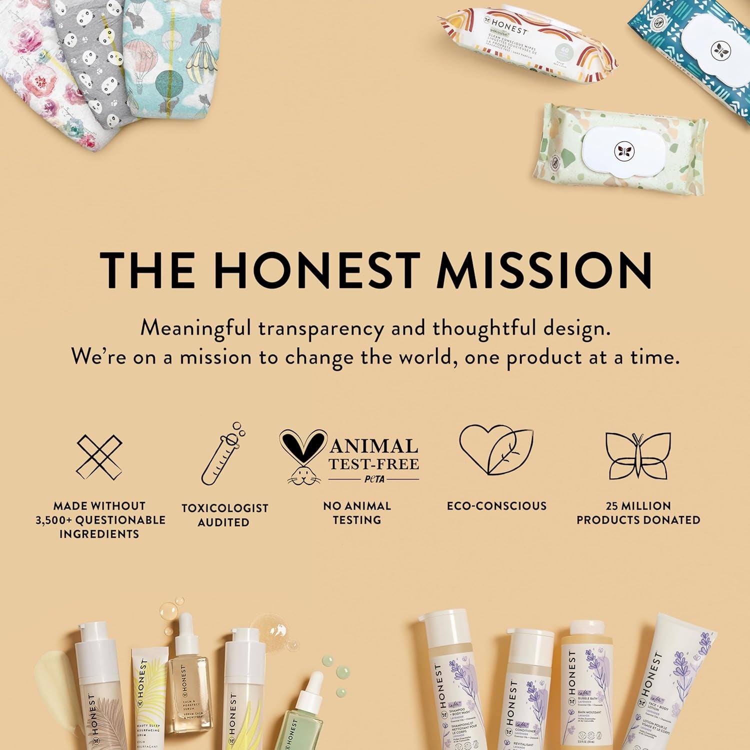 The Honest Company Foaming Bubble Bath, Gentle on Skin, Dermatologist Tested, Tear Free, Hypoallergenic, Disney and Pixar'S Toy Story, Orange Creamsicle