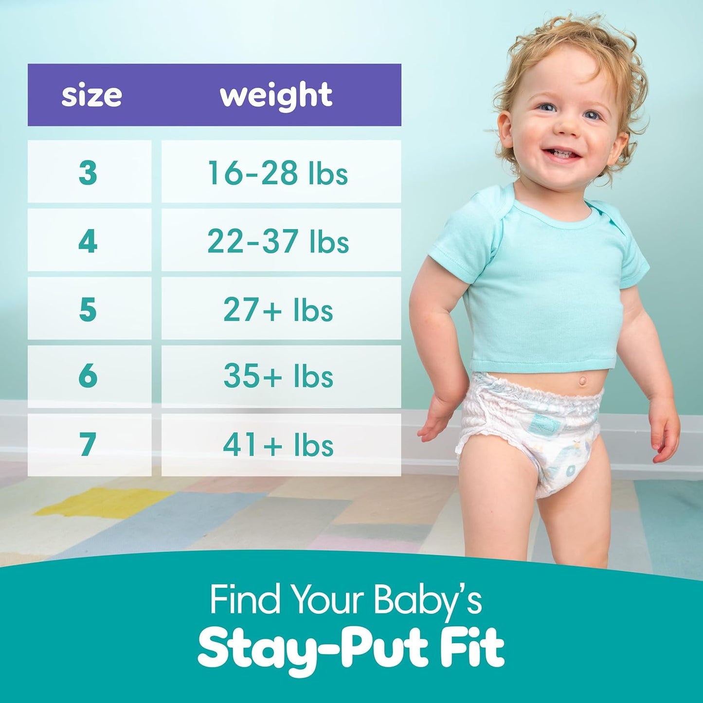 Pampers Diapers - Cruisers 360 - Size 3, 78 Count, Babyproof up to 100% Leakproof Pull-On Diaper