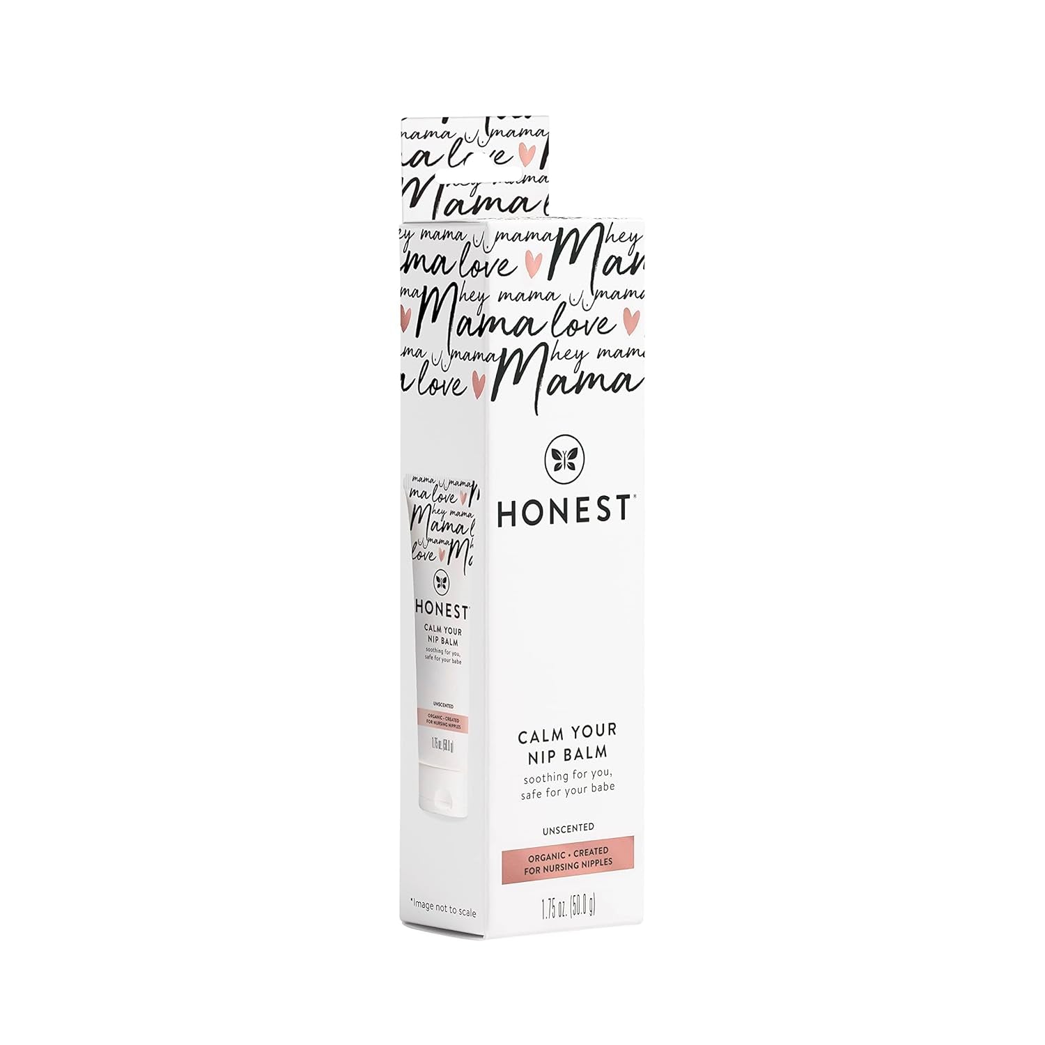 The Honest Company Mama Calm Your Nip Balm, Nourishing Soothing Nipple Cream for Nursing, Naturally Derived and Safe Sensitive Baby Skin, 1.75 Fl Oz
